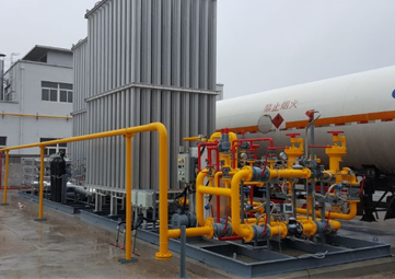 LNG vaporization  pressure  reduction station