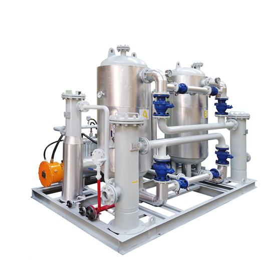 Molecular sieve dehydration equipment